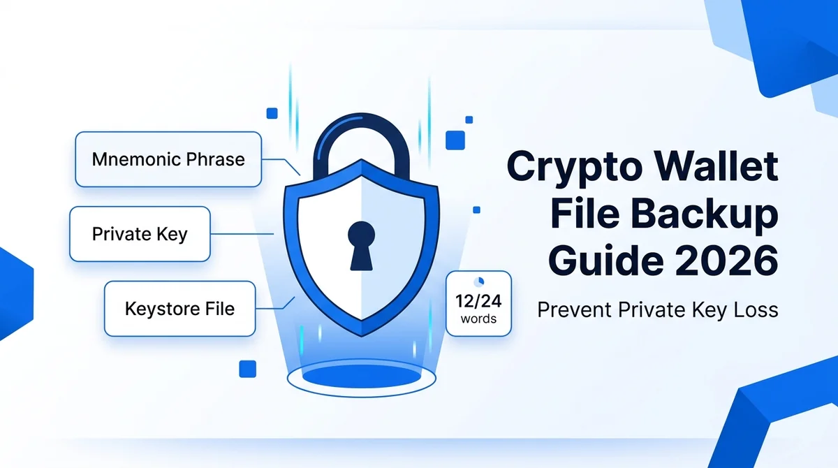 Crypto Wallet File Backup Complete Guide: 2026 Security Protocol to Prevent Private Key Loss
