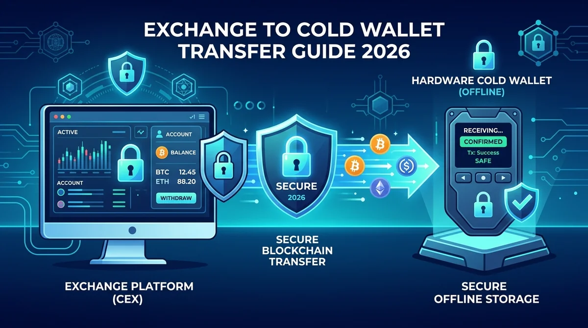 Transferring from Custodial Exchange to Cold Wallet: 2026 Step-by-Step Setup Guide