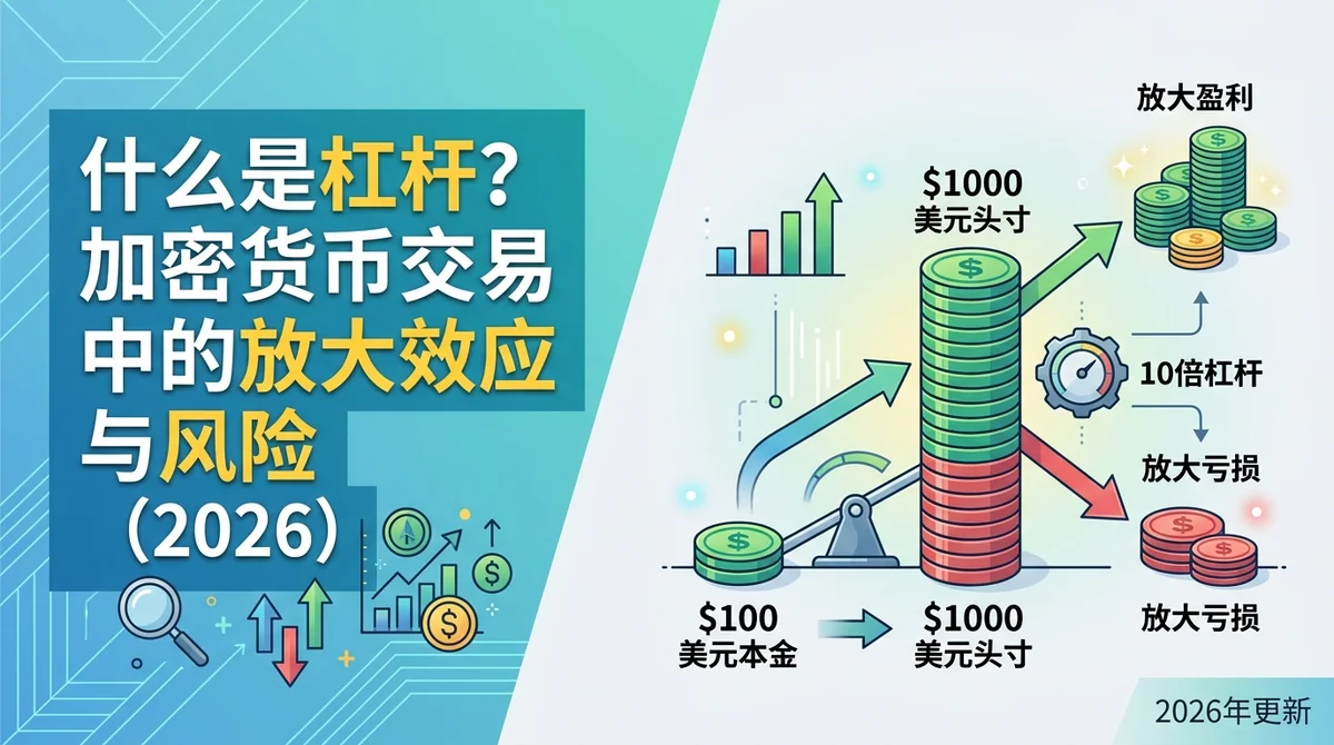 什么是杠杆？加密货币交易中的放大效应与风险（2026）