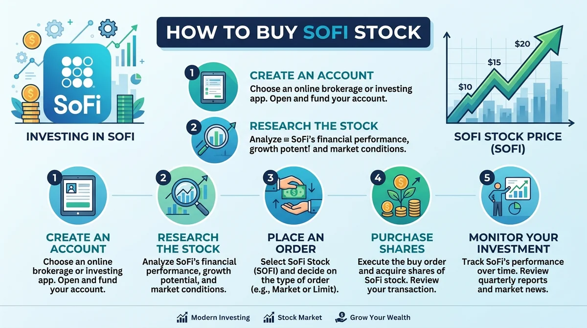SoFi IPO: How to Buy SoFi Stock Step by Step