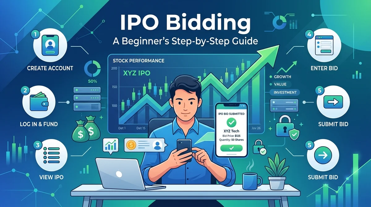 IPO Bidding: A Beginner's Step-by-Step Guide