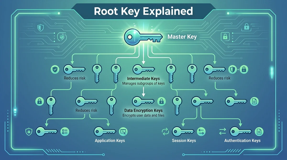 What is a root key in crypto wallets