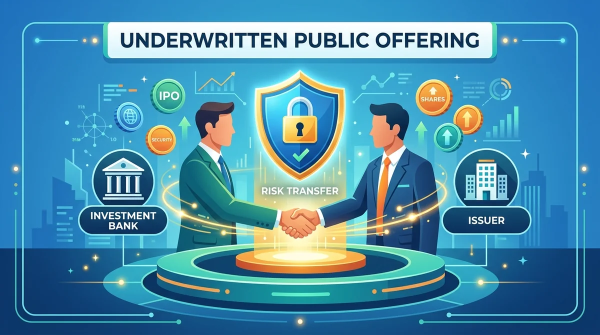 Underwritten Public Offering: Definition, Process, and Risks