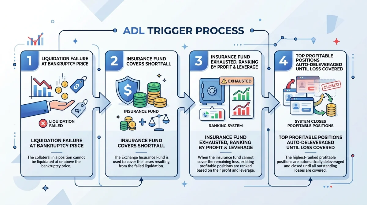 Wide 16:9 horizontal infographic, main subject centered and filling the frame, four numbered step cards connected by arrows s